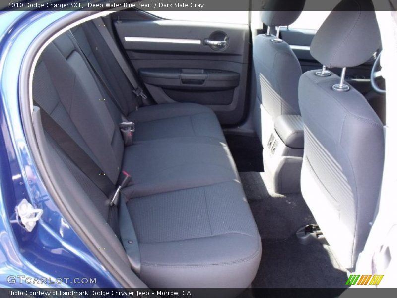 Deep Water Blue Pearl / Dark Slate Gray 2010 Dodge Charger SXT