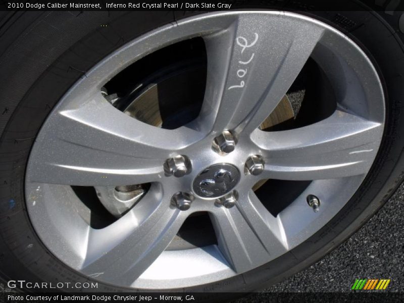 Inferno Red Crystal Pearl / Dark Slate Gray 2010 Dodge Caliber Mainstreet