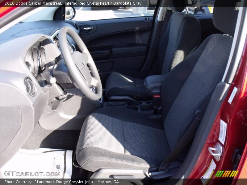 Inferno Red Crystal Pearl / Dark Slate Gray 2010 Dodge Caliber Mainstreet