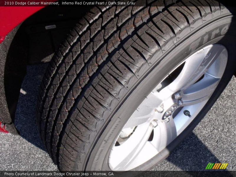Inferno Red Crystal Pearl / Dark Slate Gray 2010 Dodge Caliber Mainstreet
