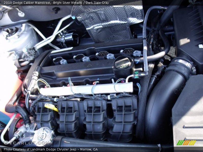 Bright Silver Metallic / Dark Slate Gray 2010 Dodge Caliber Mainstreet
