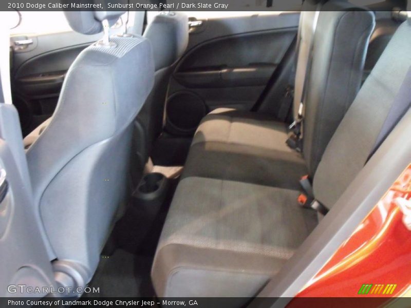 Sunburst Orange Pearl / Dark Slate Gray 2010 Dodge Caliber Mainstreet
