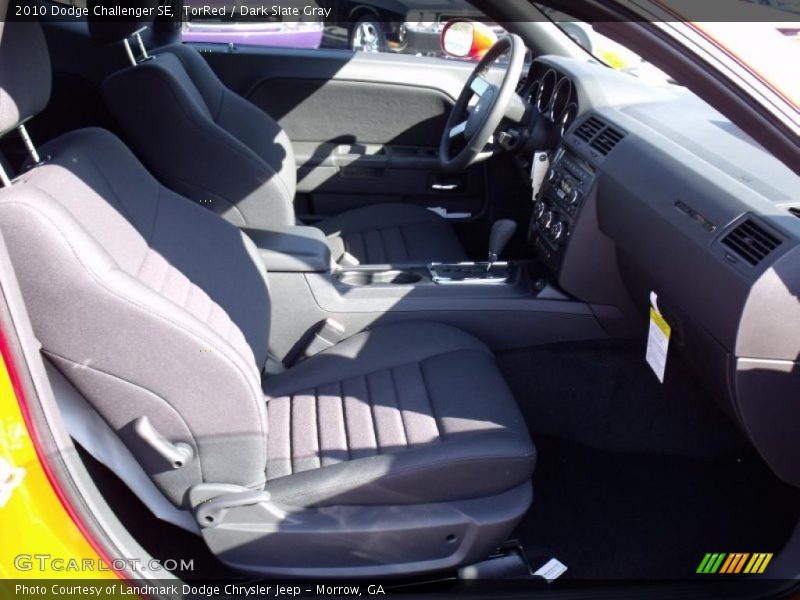 TorRed / Dark Slate Gray 2010 Dodge Challenger SE