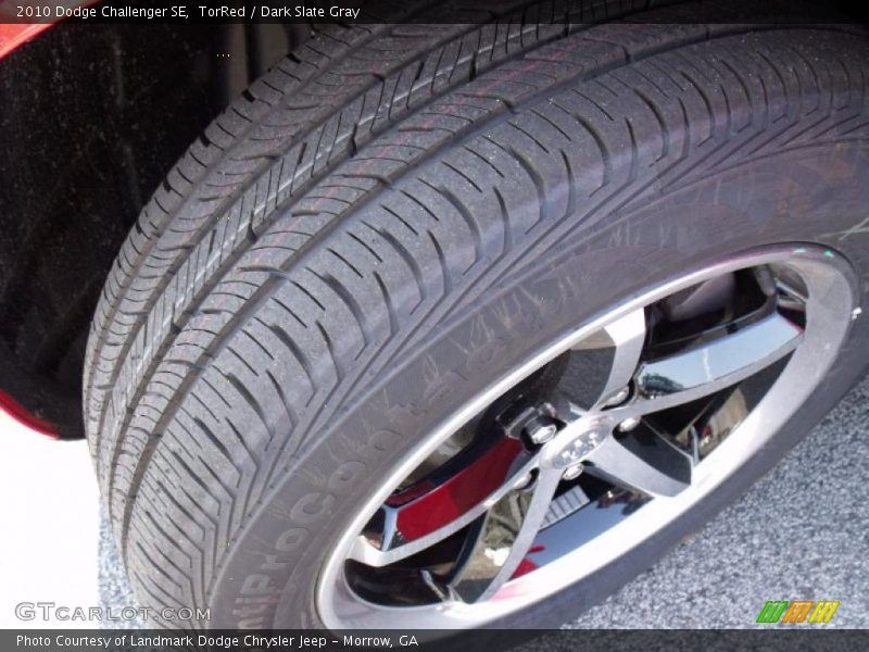 TorRed / Dark Slate Gray 2010 Dodge Challenger SE