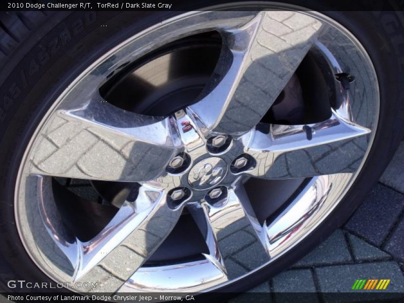 TorRed / Dark Slate Gray 2010 Dodge Challenger R/T