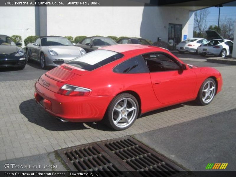 Guards Red / Black 2003 Porsche 911 Carrera Coupe