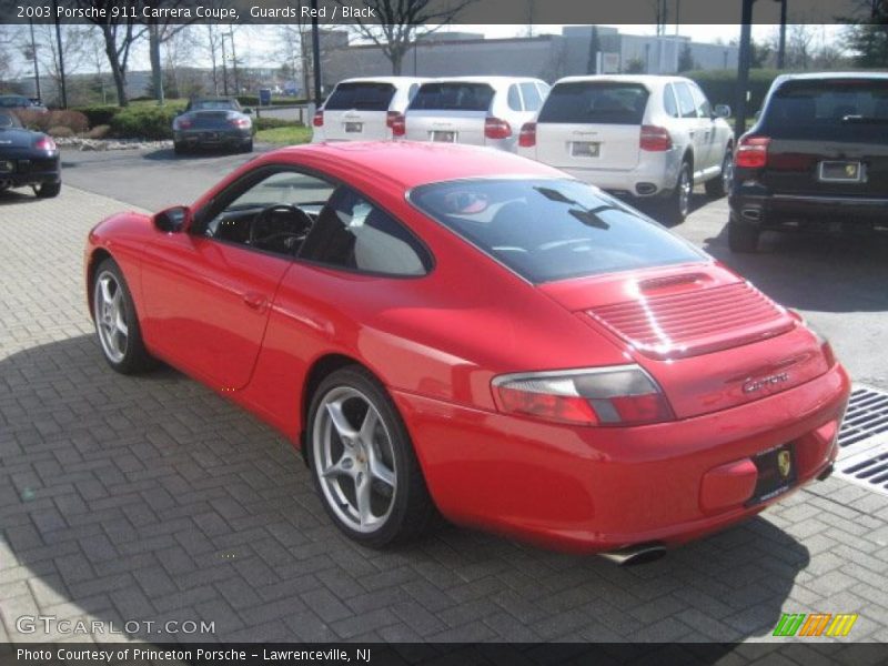 Guards Red / Black 2003 Porsche 911 Carrera Coupe