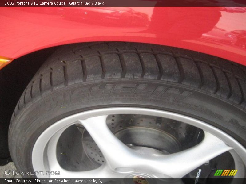 Guards Red / Black 2003 Porsche 911 Carrera Coupe