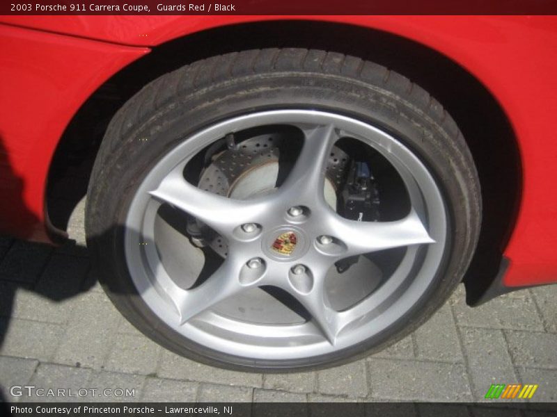 Guards Red / Black 2003 Porsche 911 Carrera Coupe