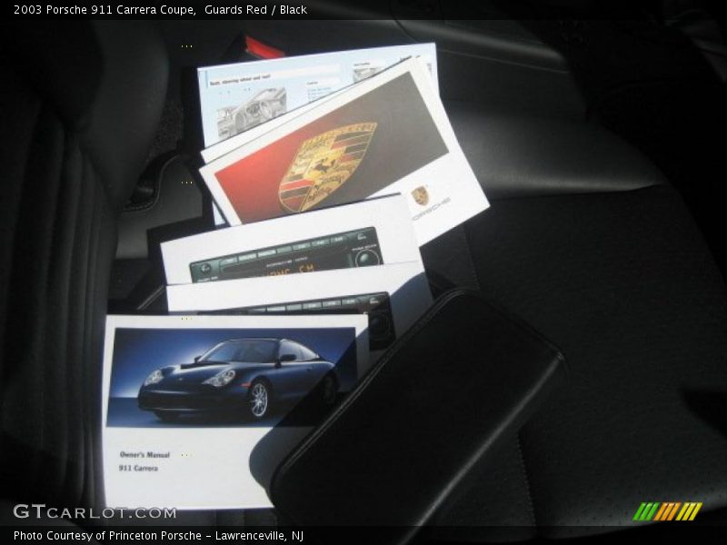 Guards Red / Black 2003 Porsche 911 Carrera Coupe