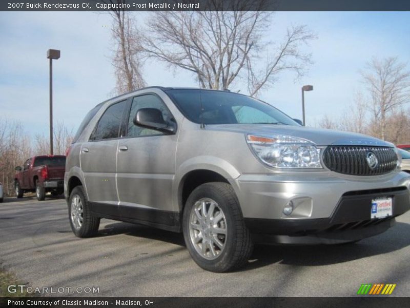 Cappuccino Frost Metallic / Neutral 2007 Buick Rendezvous CX