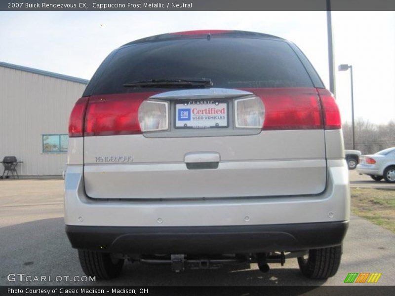 Cappuccino Frost Metallic / Neutral 2007 Buick Rendezvous CX