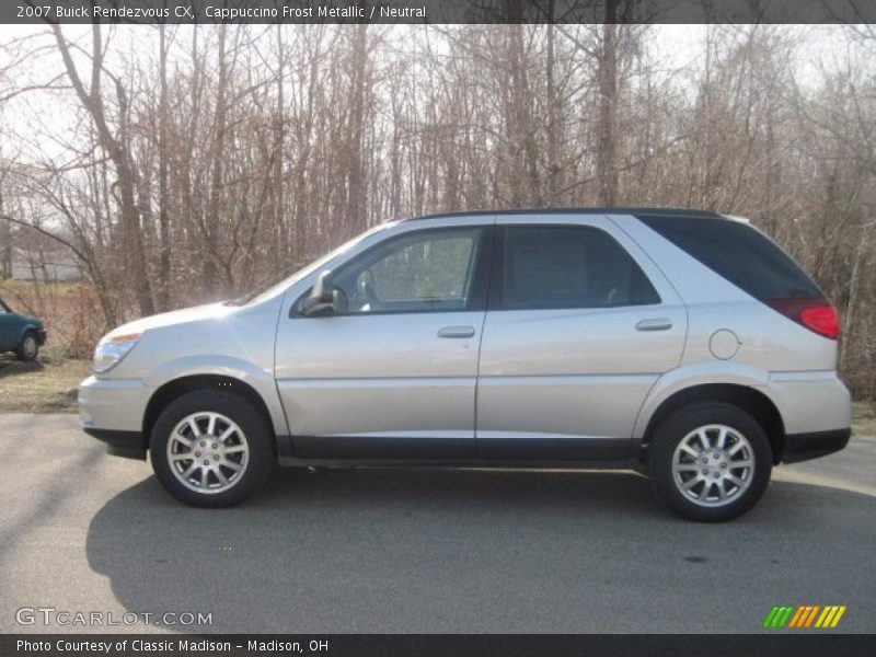 Cappuccino Frost Metallic / Neutral 2007 Buick Rendezvous CX