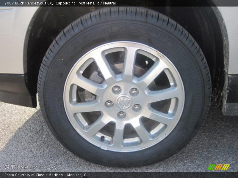 Cappuccino Frost Metallic / Neutral 2007 Buick Rendezvous CX
