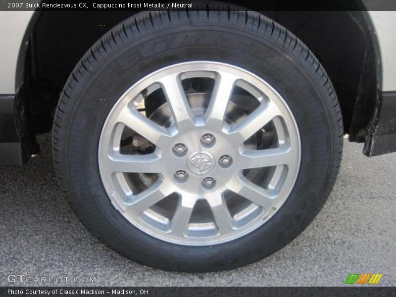 Cappuccino Frost Metallic / Neutral 2007 Buick Rendezvous CX