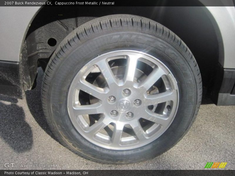 Cappuccino Frost Metallic / Neutral 2007 Buick Rendezvous CX