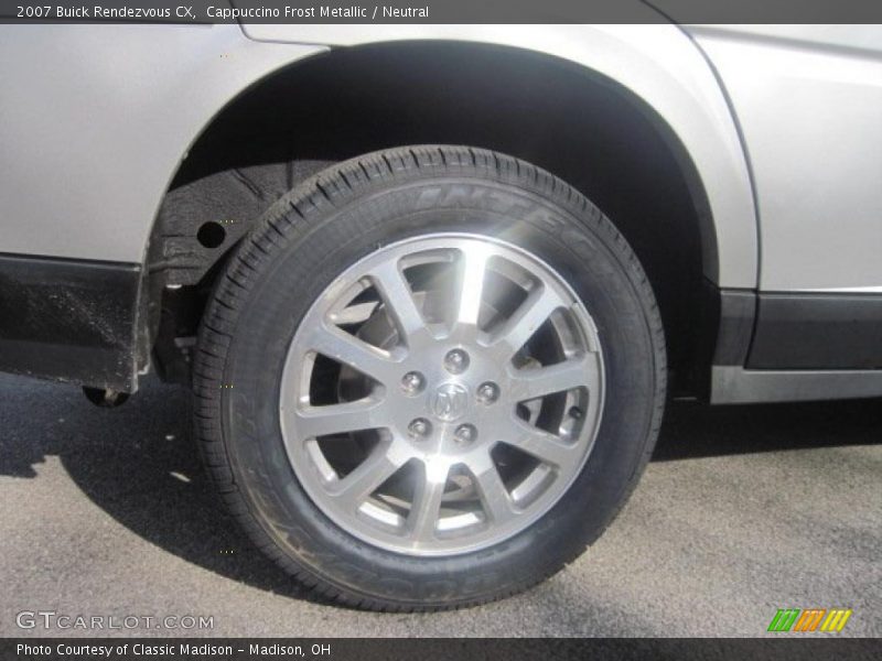 Cappuccino Frost Metallic / Neutral 2007 Buick Rendezvous CX