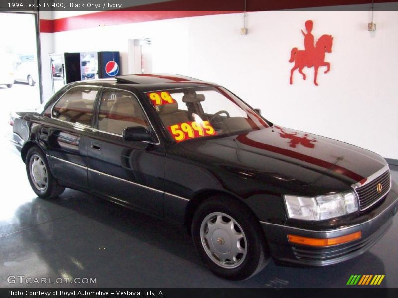 Black Onyx / Ivory 1994 Lexus LS 400