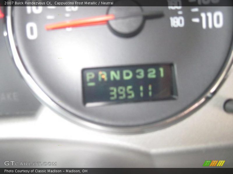 Cappuccino Frost Metallic / Neutral 2007 Buick Rendezvous CX