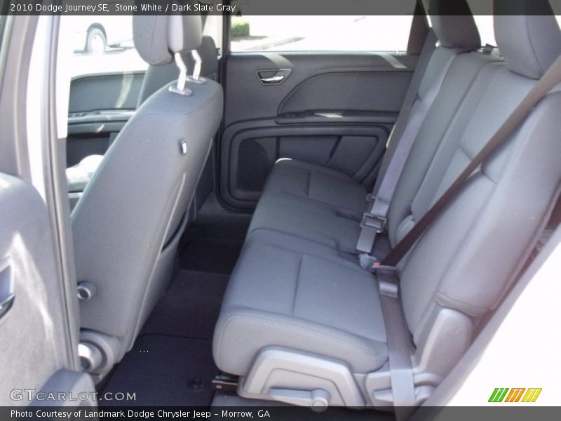 Stone White / Dark Slate Gray 2010 Dodge Journey SE
