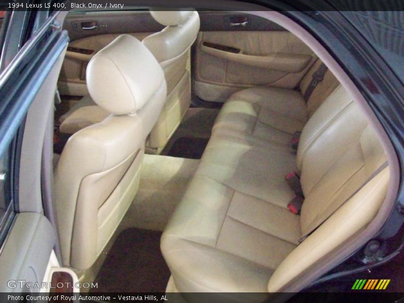 Black Onyx / Ivory 1994 Lexus LS 400