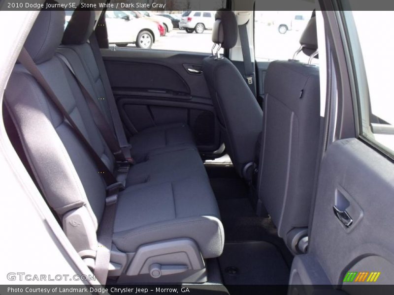 Stone White / Dark Slate Gray 2010 Dodge Journey SE