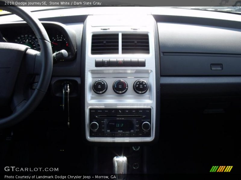 Stone White / Dark Slate Gray 2010 Dodge Journey SE