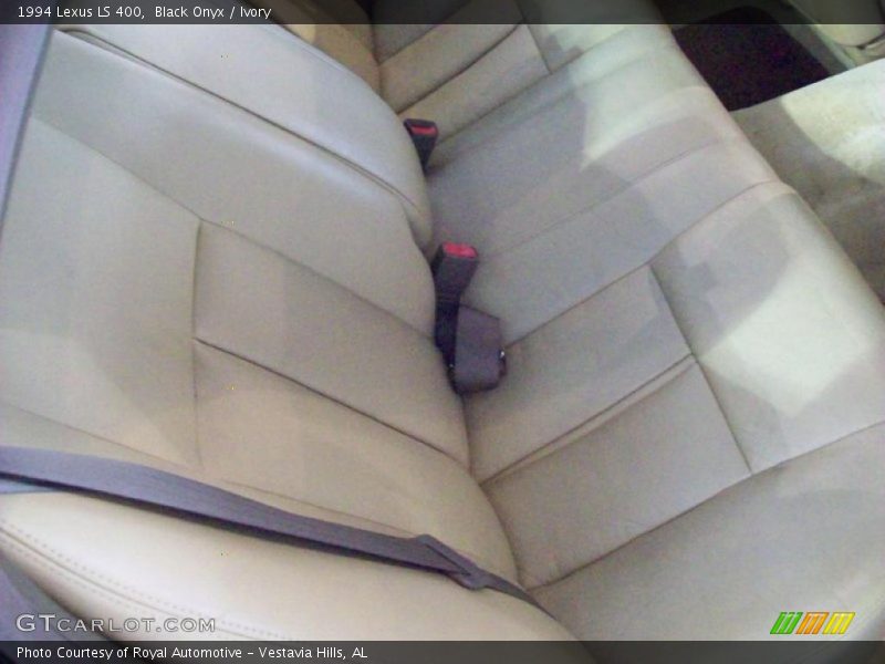 Black Onyx / Ivory 1994 Lexus LS 400