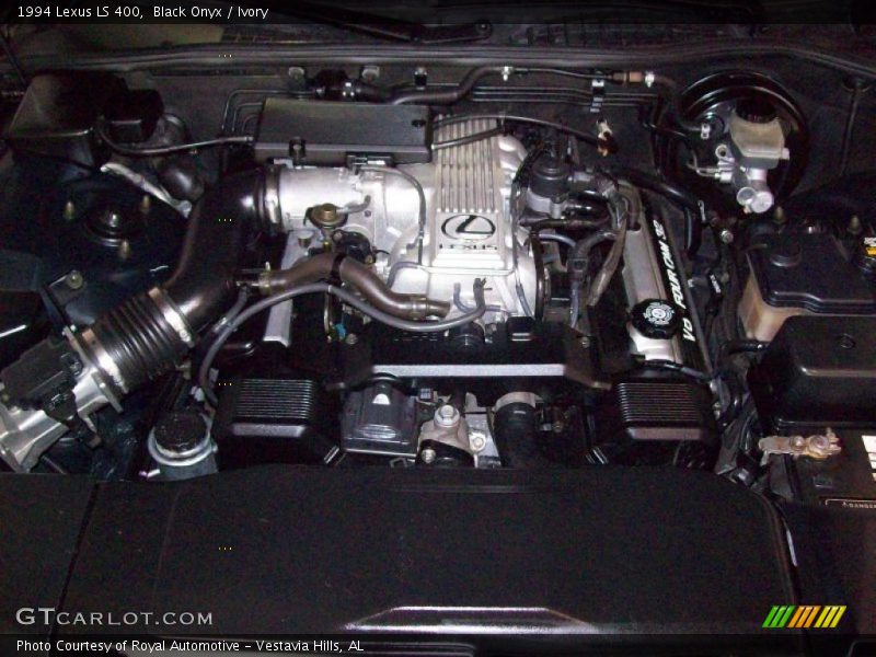 Black Onyx / Ivory 1994 Lexus LS 400