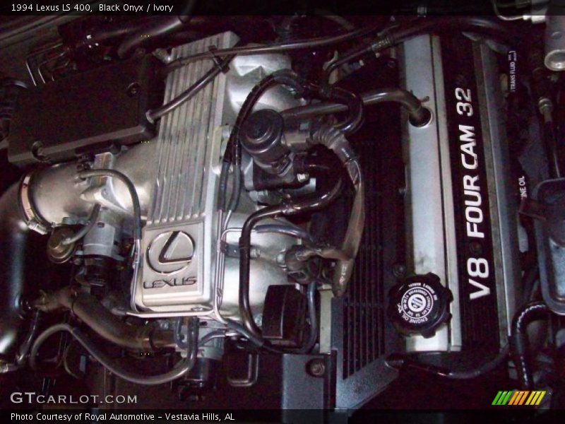 Black Onyx / Ivory 1994 Lexus LS 400