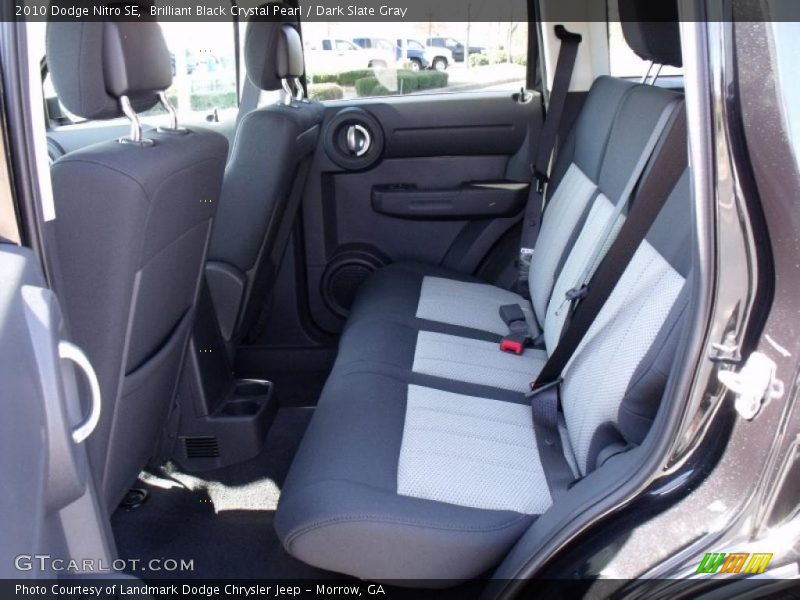 Brilliant Black Crystal Pearl / Dark Slate Gray 2010 Dodge Nitro SE