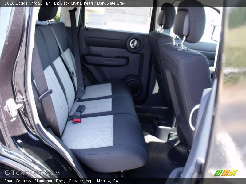 Brilliant Black Crystal Pearl / Dark Slate Gray 2010 Dodge Nitro SE