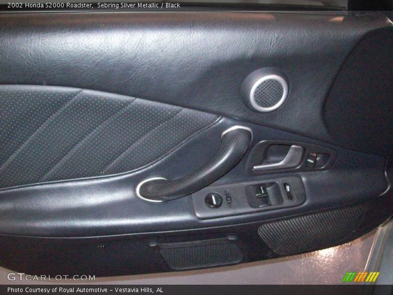 Sebring Silver Metallic / Black 2002 Honda S2000 Roadster