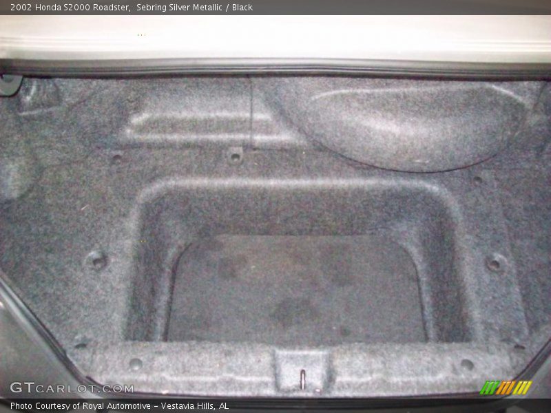 Sebring Silver Metallic / Black 2002 Honda S2000 Roadster