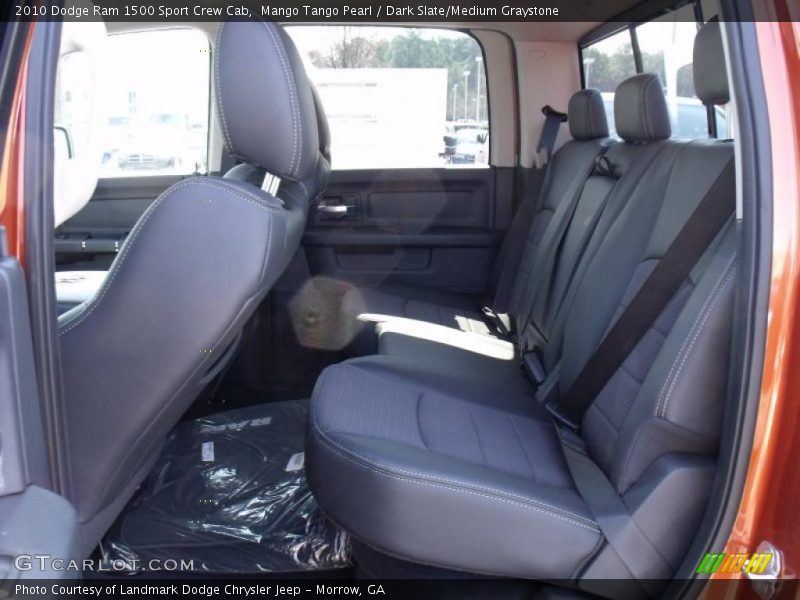 Mango Tango Pearl / Dark Slate/Medium Graystone 2010 Dodge Ram 1500 Sport Crew Cab
