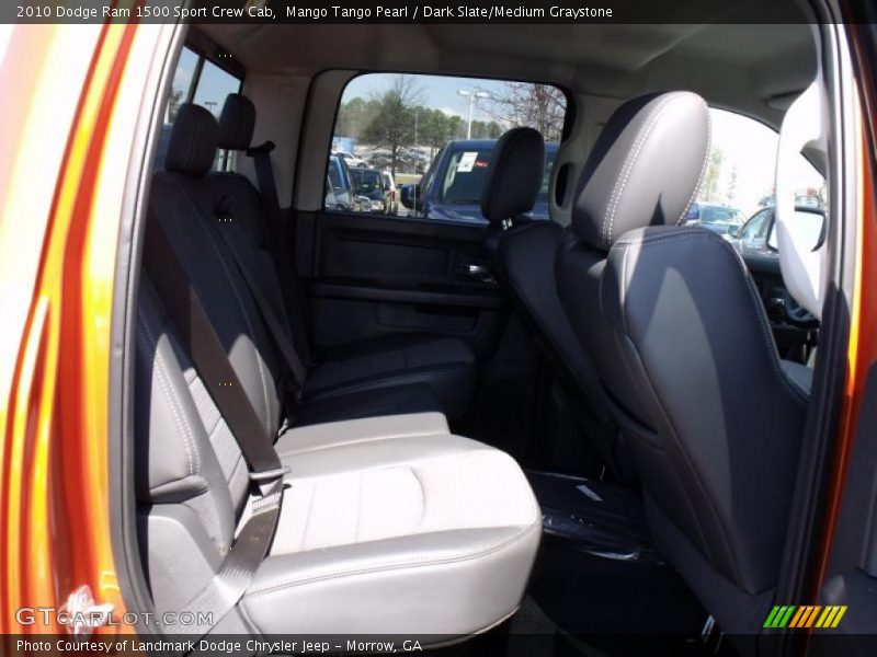 Mango Tango Pearl / Dark Slate/Medium Graystone 2010 Dodge Ram 1500 Sport Crew Cab