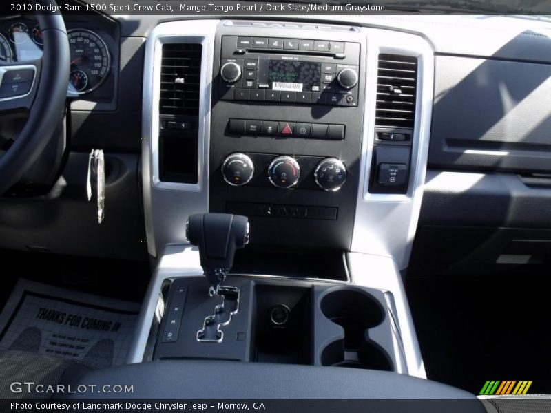 Mango Tango Pearl / Dark Slate/Medium Graystone 2010 Dodge Ram 1500 Sport Crew Cab