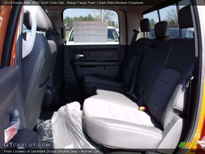 Mango Tango Pearl / Dark Slate/Medium Graystone 2010 Dodge Ram 1500 Sport Crew Cab