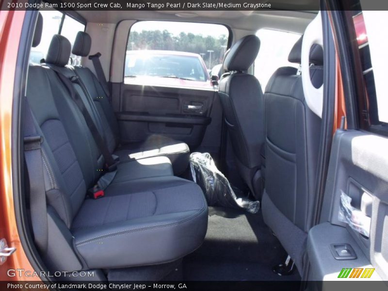 Mango Tango Pearl / Dark Slate/Medium Graystone 2010 Dodge Ram 1500 Sport Crew Cab