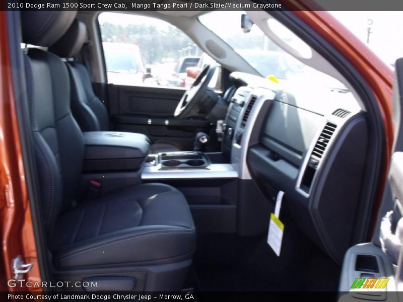 Mango Tango Pearl / Dark Slate/Medium Graystone 2010 Dodge Ram 1500 Sport Crew Cab