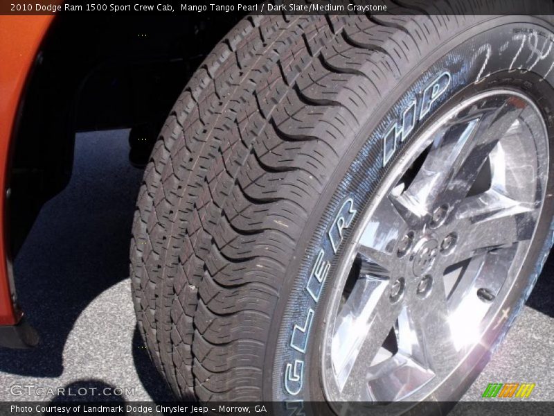 Mango Tango Pearl / Dark Slate/Medium Graystone 2010 Dodge Ram 1500 Sport Crew Cab