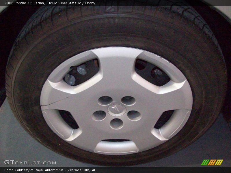 Liquid Silver Metallic / Ebony 2006 Pontiac G6 Sedan