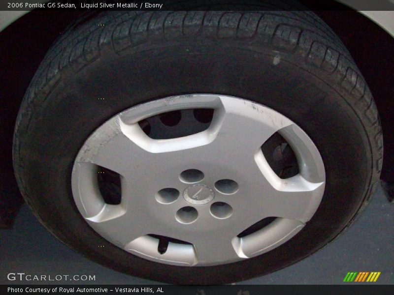 Liquid Silver Metallic / Ebony 2006 Pontiac G6 Sedan