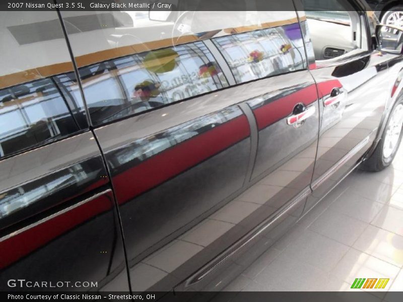 Galaxy Black Metallic / Gray 2007 Nissan Quest 3.5 SL