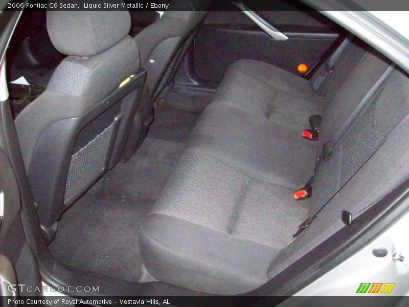 Liquid Silver Metallic / Ebony 2006 Pontiac G6 Sedan
