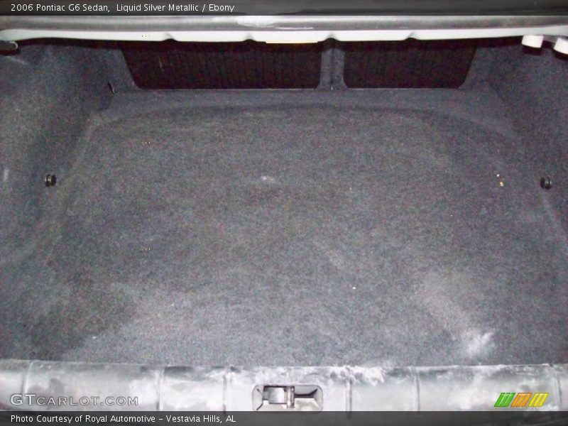 Liquid Silver Metallic / Ebony 2006 Pontiac G6 Sedan