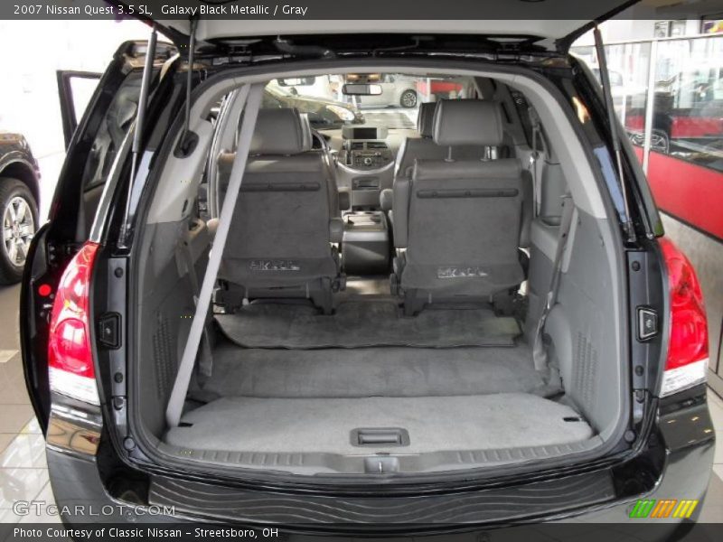 Galaxy Black Metallic / Gray 2007 Nissan Quest 3.5 SL