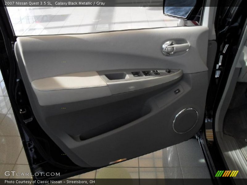 Galaxy Black Metallic / Gray 2007 Nissan Quest 3.5 SL