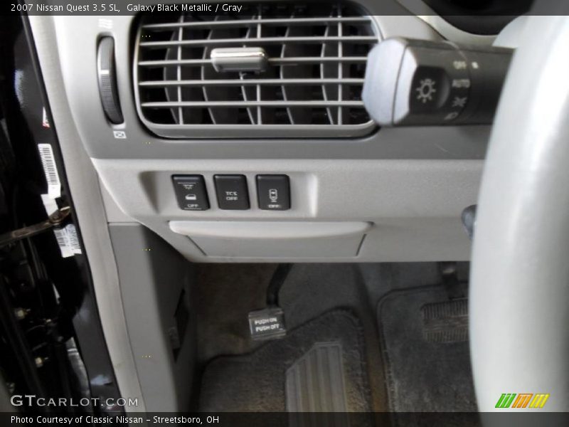 Galaxy Black Metallic / Gray 2007 Nissan Quest 3.5 SL