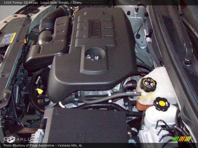 Liquid Silver Metallic / Ebony 2006 Pontiac G6 Sedan